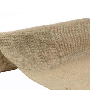 Mybecca 5 Yard 10 Oz Burlap Premium Natural Vintage Jute Fabric 40 Inches Wide Upholstery