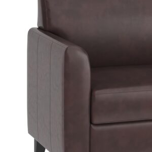 Flash Furniture HERCULES Diplomat Series Brown LeatherSoft Sofa