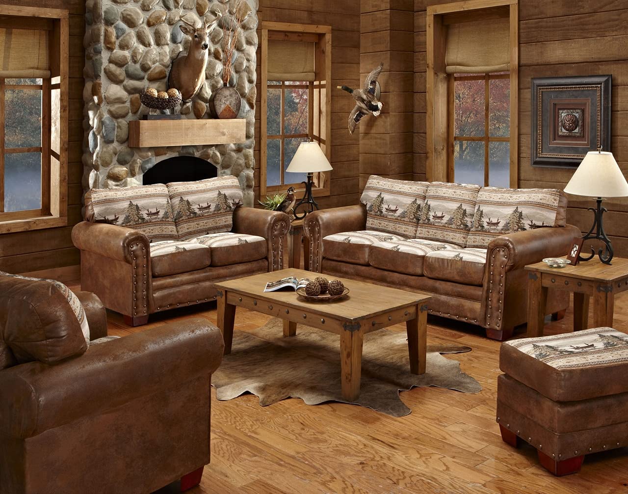 American Furniture Classics 4-Piece Alpine Lodge Sofa