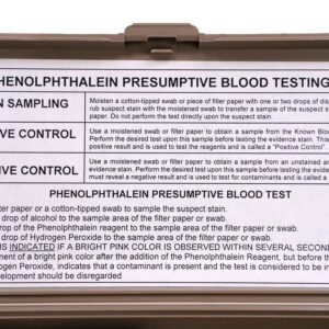 Phenolphthalein Presumptive Blood Test Kit