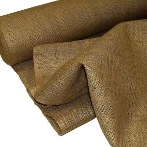 Mybecca 5 Yard 10 Oz Burlap Premium Natural Vintage Jute Fabric 40 Inches Wide Upholstery