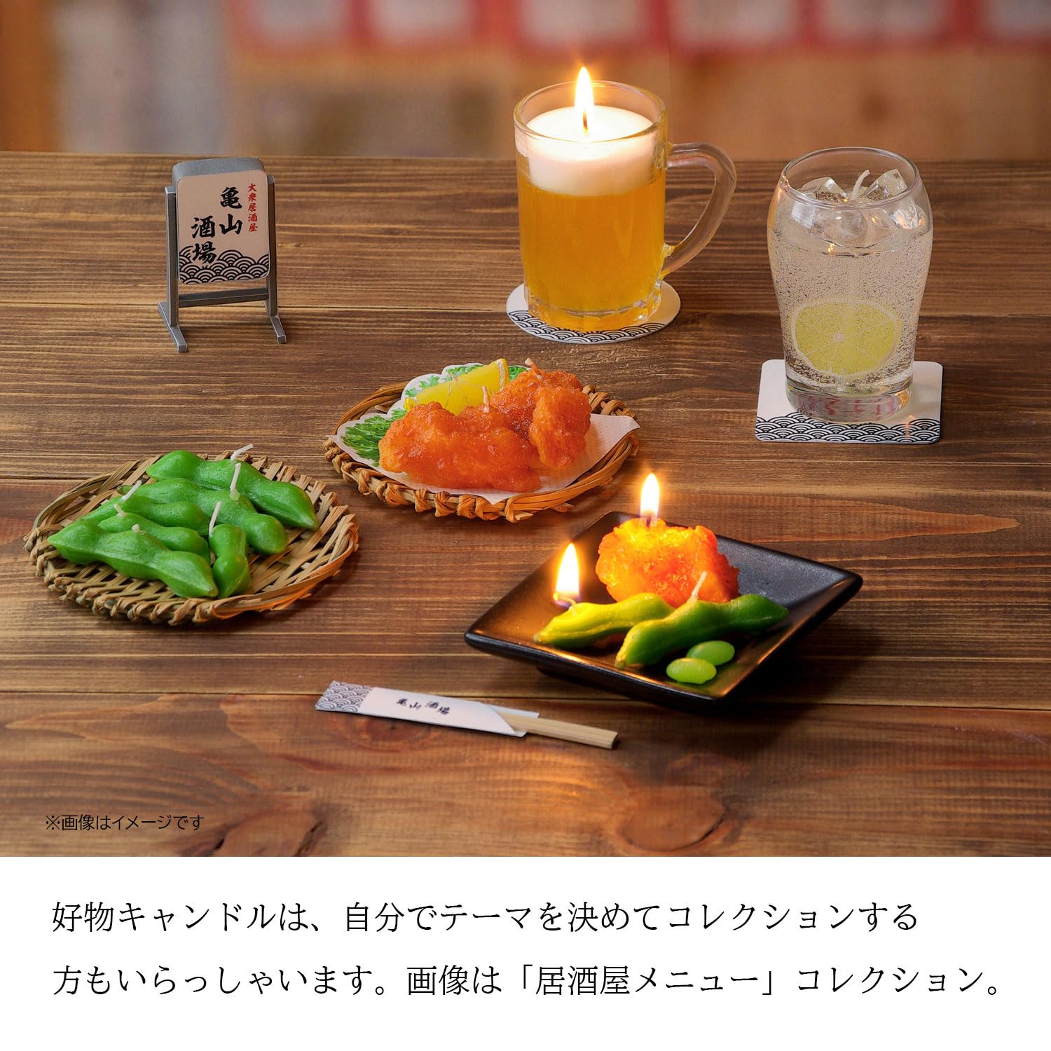 Kameyama 4901435889795 Shrimp Ramen Candle