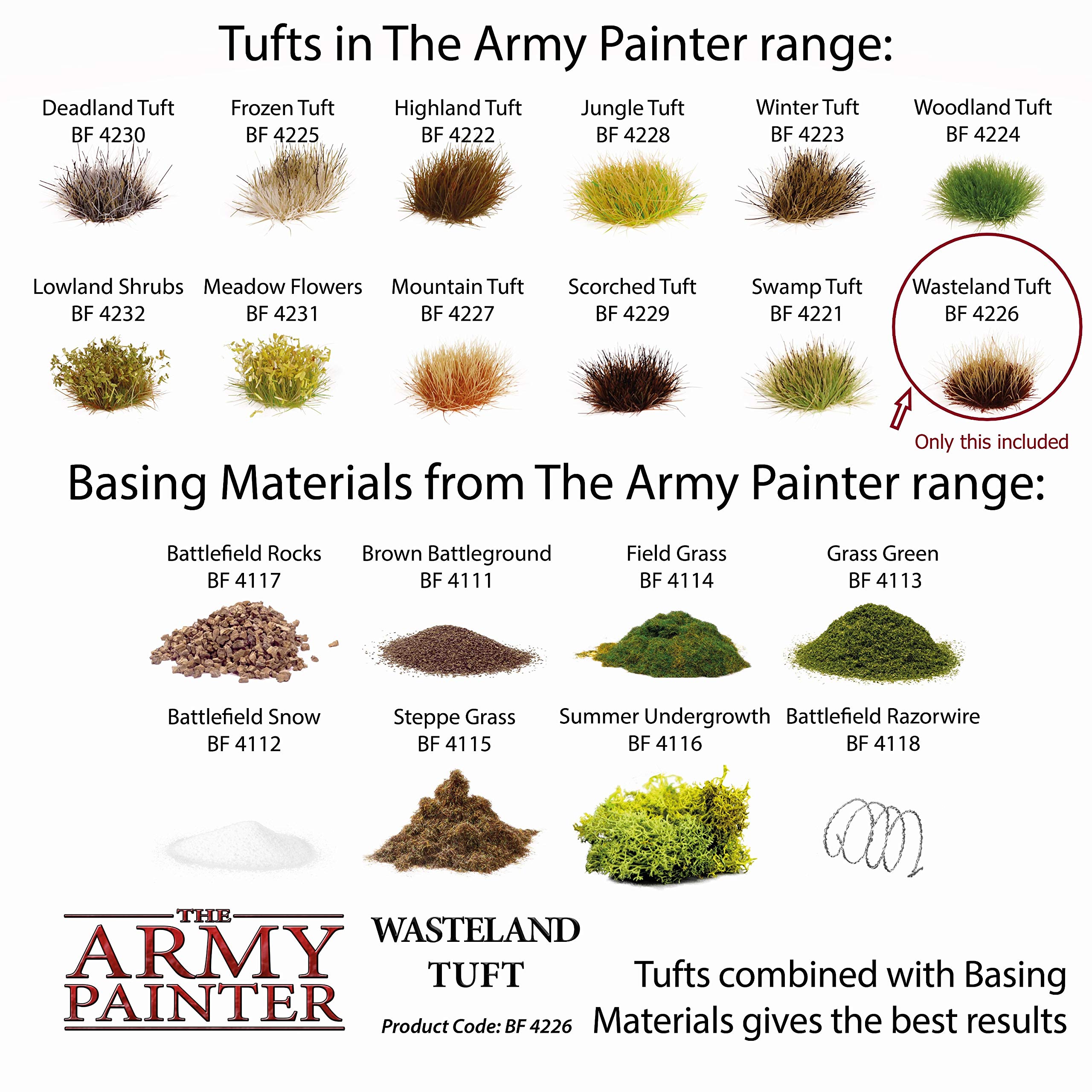 The Army Painter Battlefields Xp Wasteland Tuft 6mm