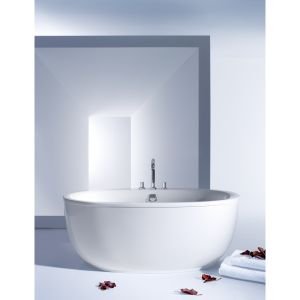 KOHLER Clearflo 1-1/2" Adjustable Pop-Up Drain with Above- or Through-The-Floor Installations for 17"-24" Deep Baths, Oil-Rubbed Bronze