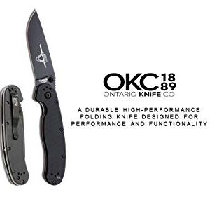 Ontario Knife 8861 Folding Knife, Black