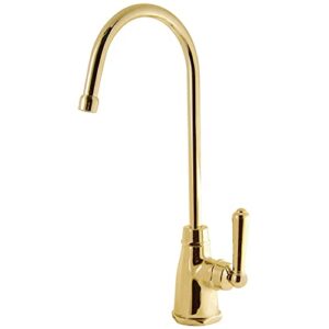 kingston brass ks2192nml magellan cold water filtration faucet, polished brass