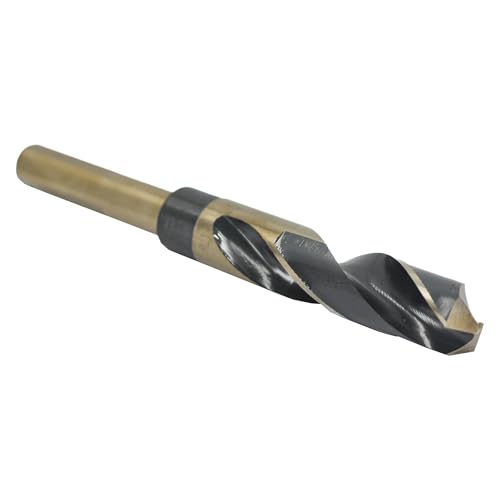 Drill America - KFDRSD3/4 3/4" Reduced Shank High Speed Steel Black & Gold KFD Drill Bit with 1/2" Shank, KFD Series