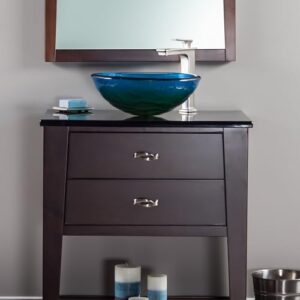 Novatto MARE Glass Vessel Bathroom Sink