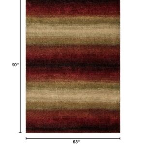 Orian Rugs Wild Weave Lava - Skyline Area Rug, 5'3" x 7'6"