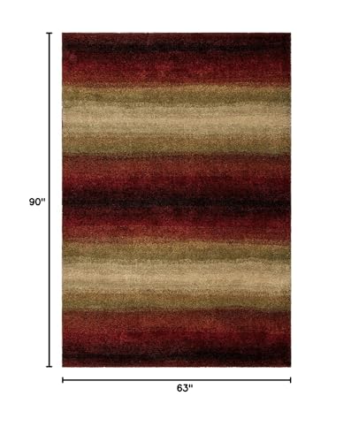 Orian Rugs Wild Weave Lava - Skyline Area Rug, 5'3" x 7'6"