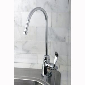 KINGSTON BRASS KS2191NFL Nuwave French Cold Water Filtration Faucet, Polished Chrome