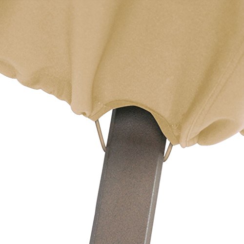 Classic Accessories Grill Cover, 58"L x 24"D x 48"H, Sand, Grill Cover, Grill Cover for Outdoor Grill, BBQ Cover