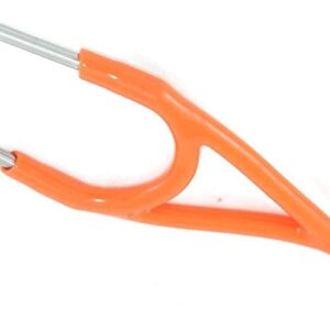 Replacement Tube (dual lumen binaurals) fits ALL leading brand single-head Cardiology Stethoscopes T72 ORANGE