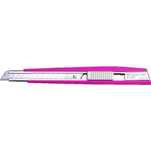 nt cutter portable cutter with snap blade, pink body, a-301rp-p