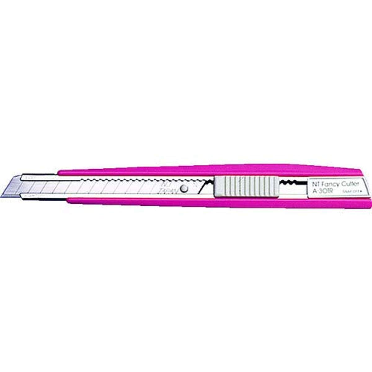 NT Cutter Portable Cutter with snap Blade, Pink Body, A-301RP-P