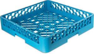 carlisle foodservice products rb14 opticlean bowl/open rack, blue (pack of 6)