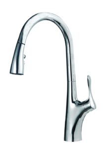 blanco polished chrome 1.8 gpm 441508 napa pull-down dual spray kitchen faucet calgreen