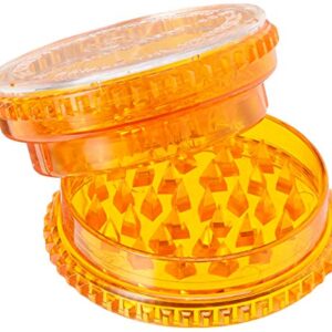 Stortz & Bickle Volcano Plastic Herb Grinder, 2.3, Orange