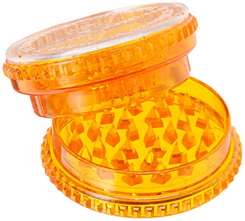 Stortz & Bickle Volcano Plastic Herb Grinder, 2.3, Orange