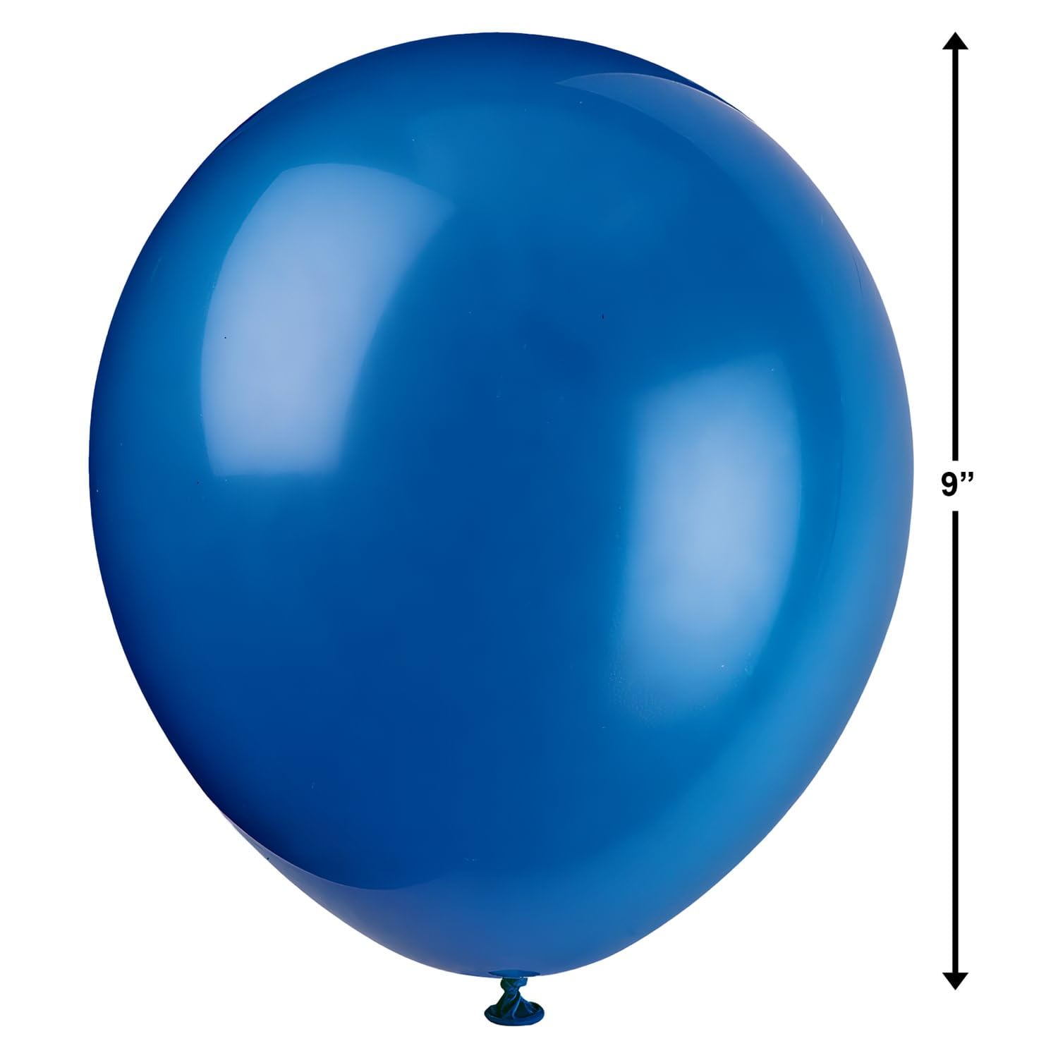 Unique Industries Party Latex Balloons-9" | Royal Blue | 20 Pcs, 20ct