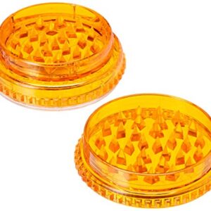 Stortz & Bickle Volcano Plastic Herb Grinder, 2.3, Orange