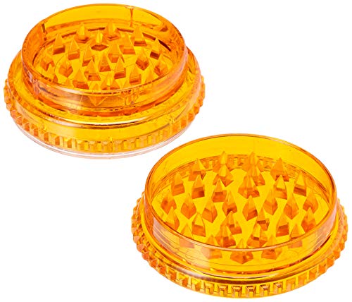 Stortz & Bickle Volcano Plastic Herb Grinder, 2.3, Orange