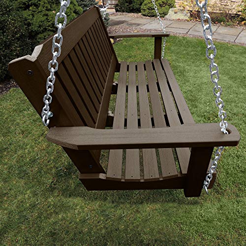 Highwood AD-PORL1-ACE Lehigh Porch Swing, 5 Feet, Weathered Acorn