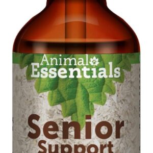 Animal Essentials Senior Support for Dogs & Cats Supplement - Milk Thistle, For Old Cats & Dogs, Pet Kidney Support, Herbal Supplement - 2 Fl Oz