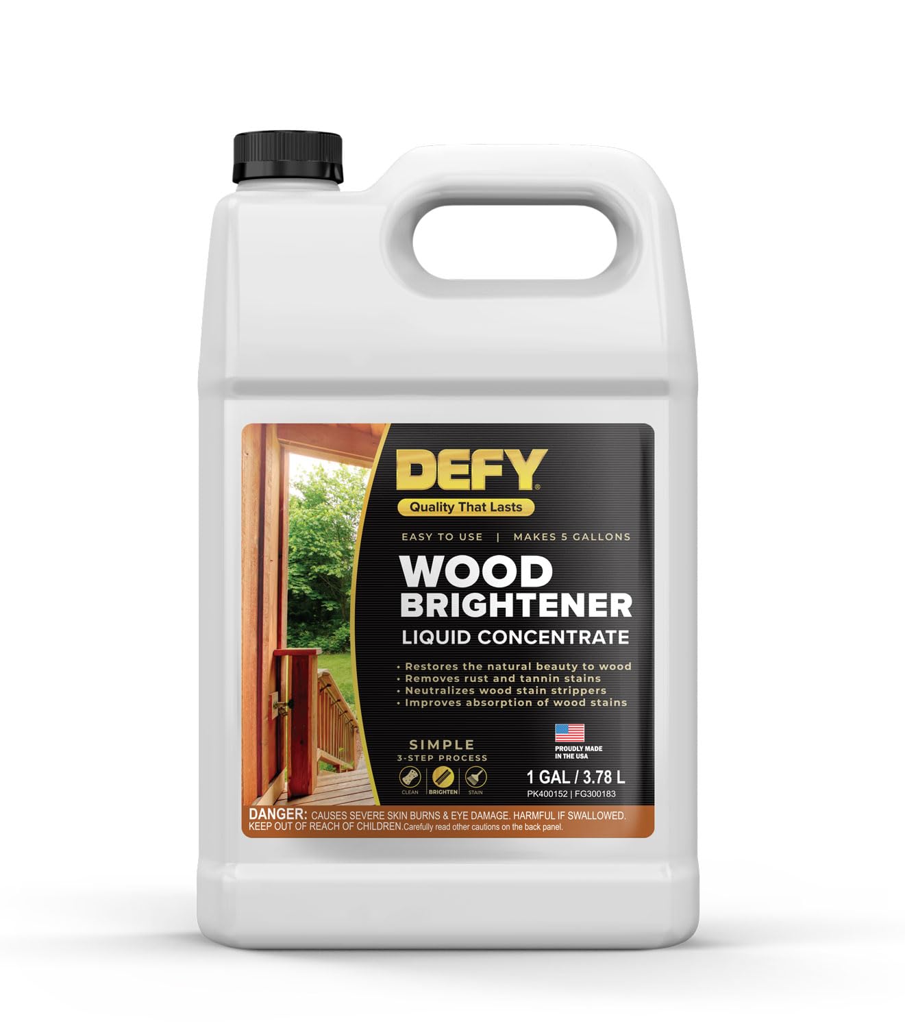 Defy Wood Brightener 1 Gallon