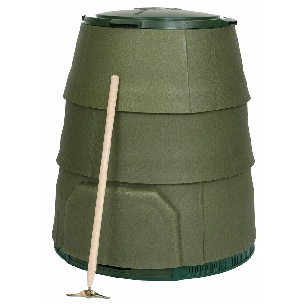 Green Johanna Hot Compost Bin with Winter Jacket