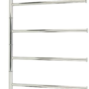 Smedbo SME, STAINLESS STEEL POLISHED FK634 Towel Rail Swing-Arm, 40.7 x 6 x 62.9 cm