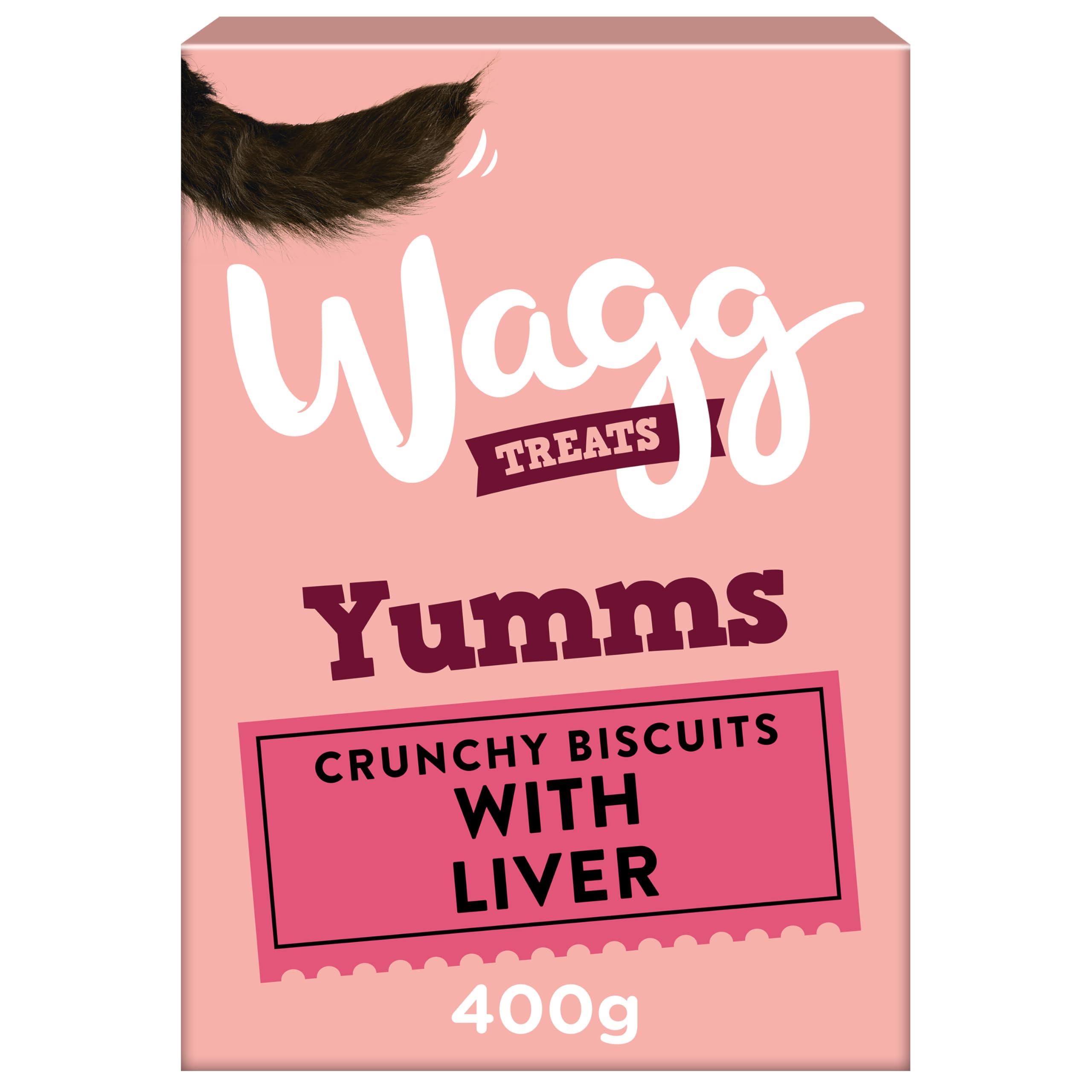 Wagg'mmms Dog Biscuits With Liver 400 g (Pack of 5)