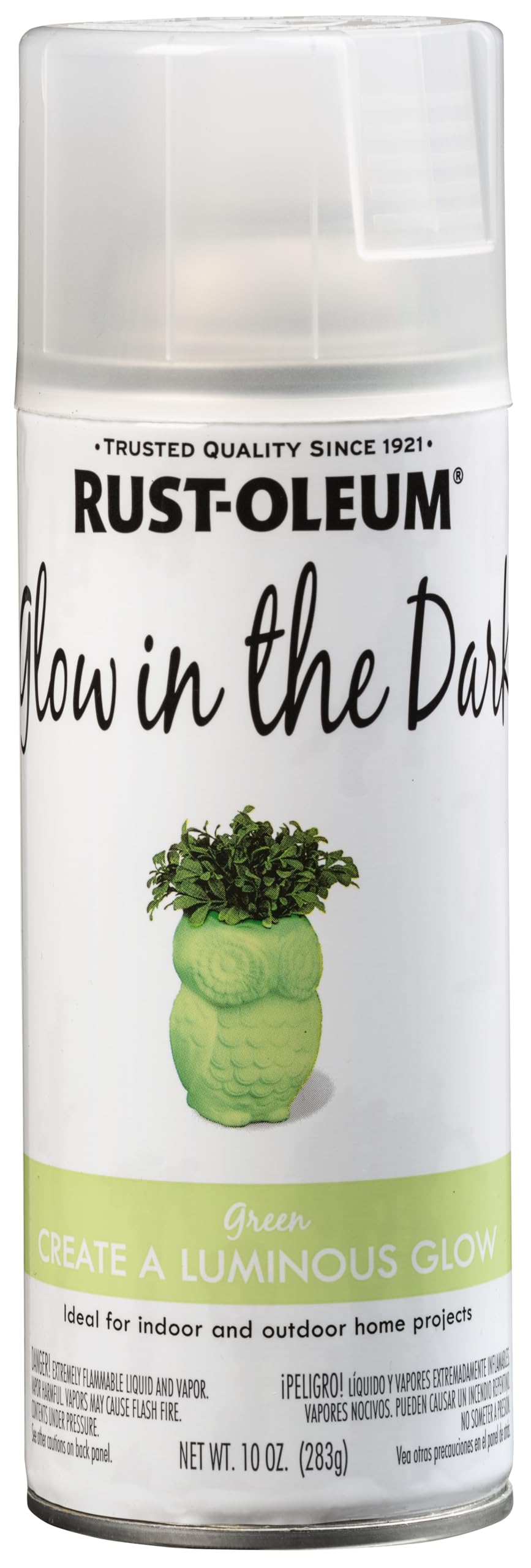 Rust-Oleum 342598 Glow in The Dark Spray Paint, 10 oz