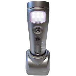 Capstone Lighting 4-in-1 Eco-I-Lite - Use as Emergency Flashlights, Night Light, Power Failure Light & Work Light - Rechargeable Flashlight Great for Hurricane Supplies, Black Outs, Power Failure