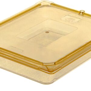 Carlisle FoodService Products 10420B13 StorPlus High Heat Food Pan, 2.5" Deep, Half Size, Amber