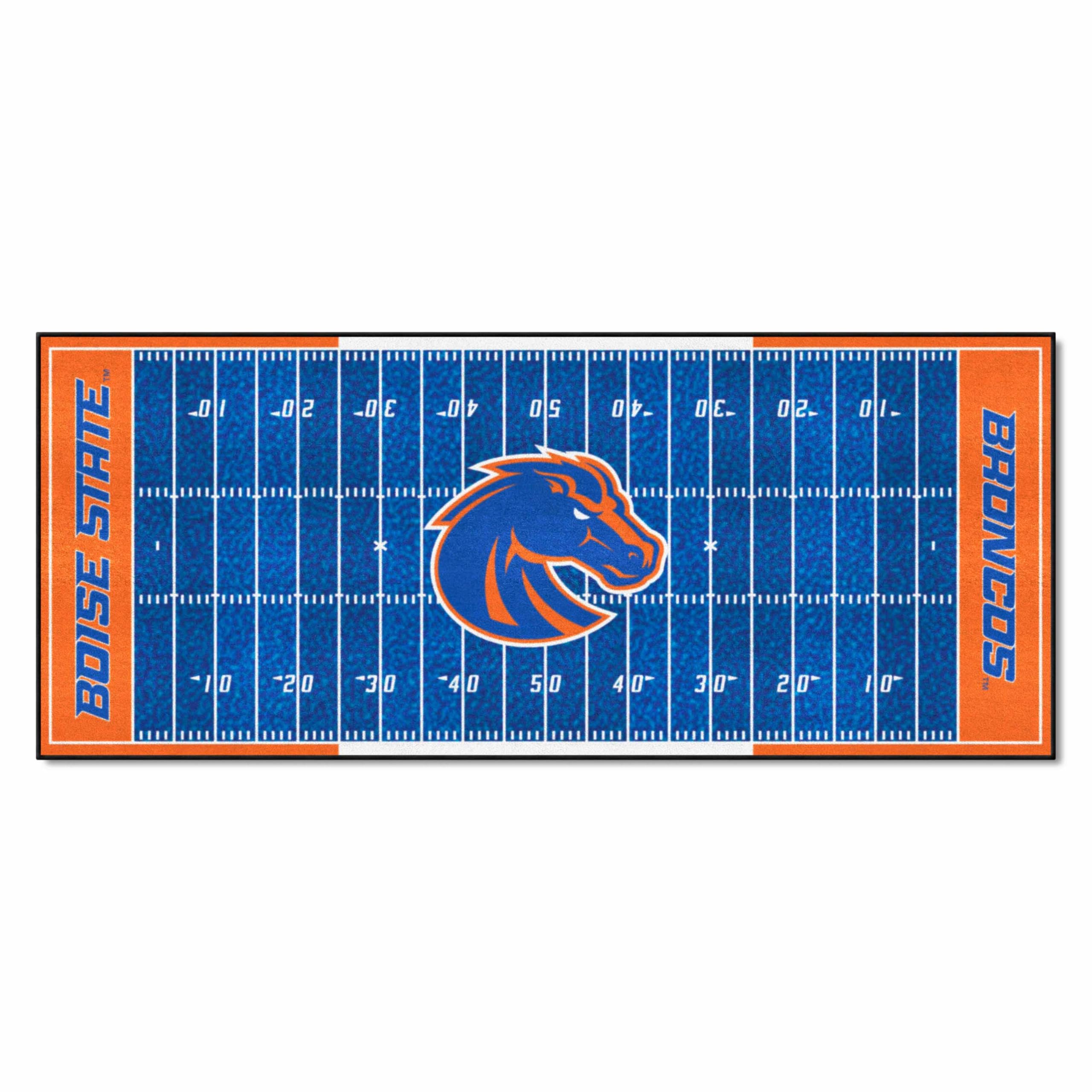 FANMATS 8180 NCAA - Boise State Broncos Field Runner Rug - 30in. x 72in.