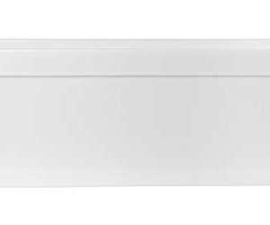 ALFI brand AB511 White 30-Inch Decorative Lip Single Bowl Fireclay Farmhouse Kitchen Sink, White