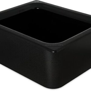 Carlisle FoodService Products CM110103 Coldmaster Insulated Food Pan, 1/2 Size, 6 quart, Black