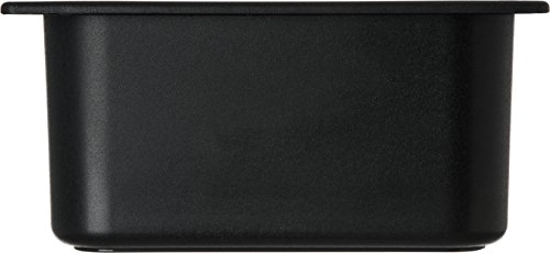 Carlisle FoodService Products CM110103 Coldmaster Insulated Food Pan, 1/2 Size, 6 quart, Black