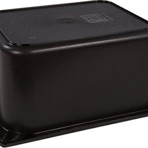 Carlisle FoodService Products CM110103 Coldmaster Insulated Food Pan, 1/2 Size, 6 quart, Black