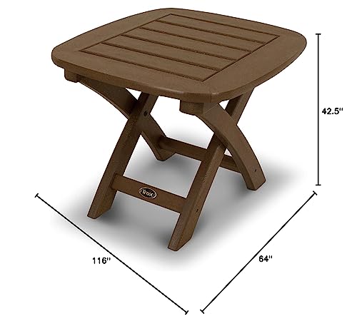 Trex Outdoor Furniture TXS121-1-TH Yacht Club 3-Piece Rocker Chair Set, Tree House