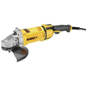 DEWALT Angle Grinder, 9-Inch, 4.9-HP, 6,500 RPM, With Dust Ejection System, Corded (DWE4599N)