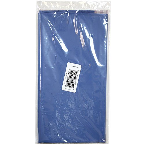 Hanna K. Signature Collection Plastic Rectangular 54"x108" | Blue | 1 Pc Table Cover