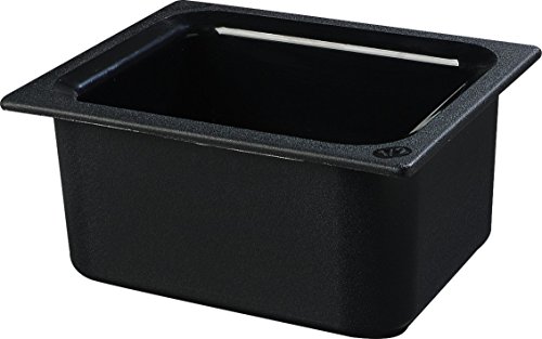 Carlisle FoodService Products CM110103 Coldmaster Insulated Food Pan, 1/2 Size, 6 quart, Black