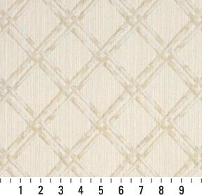 A079 Beige Diamonds Contemporary Upholstery Fabric by The Yard