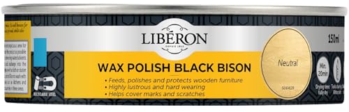 Liberon Black Bison Paste Wax, 150 ml, Neutral