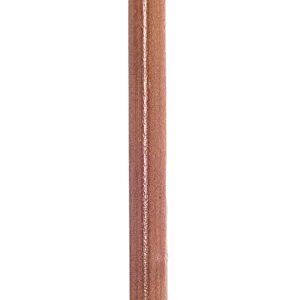 Carlisle FoodService Products 4034000 Wood Mop Handle with Metal Head, 1.13" Handle Diameter, 63" Length