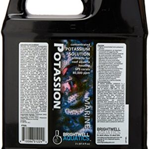 Brightwell Aquatics Potassion - Liquid Potassium Supplement for Marine Reef Fish Aquariums