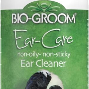 Bio-Groom Ear-Care Dog Ear Cleaner – Dog Ear Care, Cruelty-Free, Made in USA, Dog Ear Drops, Gentle Wax Remover, Pet Ear Cleaner for Dogs and Cats – 8 fl oz 1-Pack