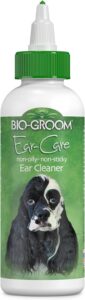 bio-groom ear-care dog ear cleaner – dog ear care, cruelty-free, made in usa, dog ear drops, gentle wax remover, pet ear cleaner for dogs and cats – 8 fl oz 1-pack